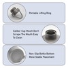 Titanium Water Bottle 600ml/800ml Light Weight for Outdoor Camping Water