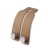 Jayanes Genuine Leather Car Purse Hook - Flexible Car Seat
