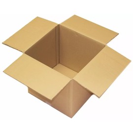 MEG4TEC Single Wall Cardboard Shipping Boxes 8x8x8 Inches Medium Cube Box Mailing Postal Gift Vinyl 203x203x203mm for Packing, Moving, Storage (1)