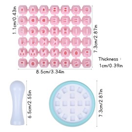 Changrongsheng Alphabet Cookie Stamp Set