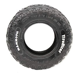 Mammoth Pet Products TireBiter Originals - Juguetes de Goma Natural para Perros, Mediano, 8 Pulgadas
