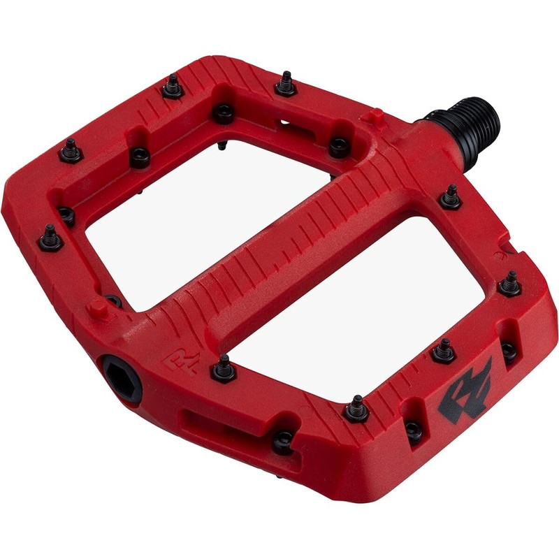 RACE_FACE Unisex Adult Pédales Chester Large Rouge, Black, One Size