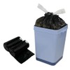 Dynko Small Bin Liners Bags, 10 Liter Drawstring Trash Bag,