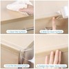 4Pack Clear Edge Protector Strip, 0.8in x 3.28FT(13.12FT Total), Sharp