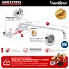 DuraSteel Commercial Kitchen Sink Faucet - No Lead 8" Center