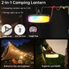 Camping String Lights, Camping Essentials Gear 32.8FT Lamp Lights Waterproof,