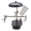 Magnifying Glass Soldering Station Professional LED Lamp Magnifier with Auxiliary