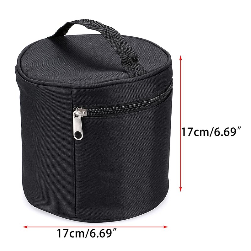 BTSKY Multifunction Marker Case - Zippered Canvas Pen Bag Pencil