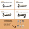 KEYKEEPA® - Leather - Elegant Leather Key Organiser for up