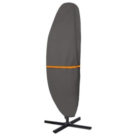 Outdoor Patio Umbrella Cover Waterproof Heavy Duty,Cantilever Umbrella Covers Fits Solar Parasol Cover,7.5 - 11.5 FT Umbrellas (Black)