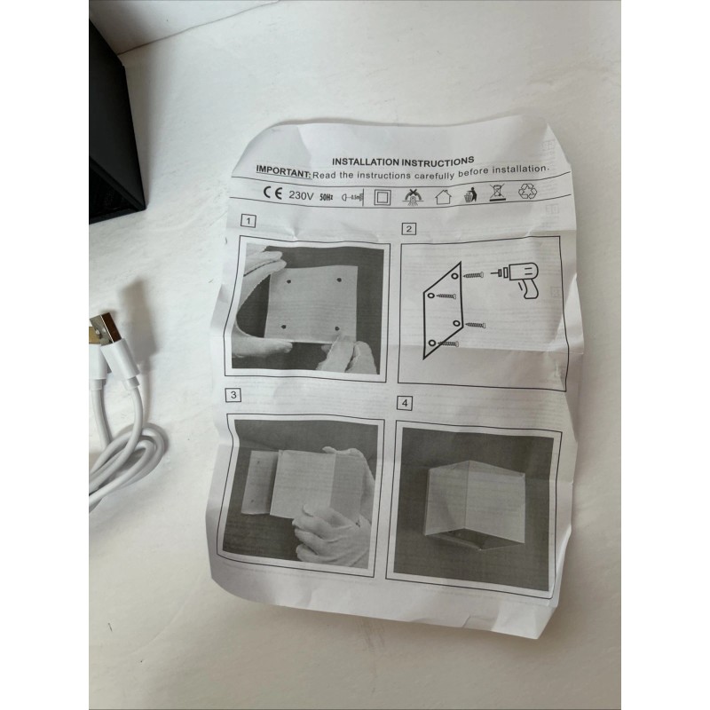 Aozhate Easy Install LED Wall Sconces Indoor Motion Sensor Wall