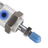 Air Cylinder Pneumatic SMC Type Screwed Piston Rod 2 Action