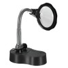 LED Magnifying Magnifier Glass with Light On Stand Clamp Arm