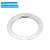 PATIKIL 6.4" Duct Connector Flange, Straight Pipe Exhaust Flange Stainless