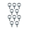 Mitoland Eye Bolts, M4 (0.4 inches (11 mm), Set of