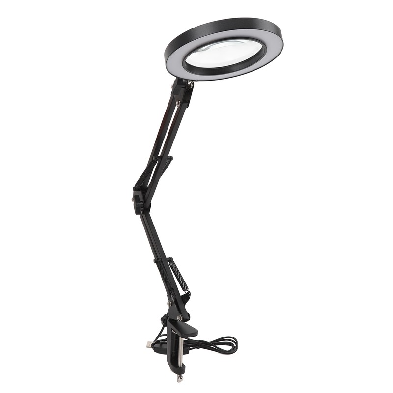 72 LED Magnifying Glass Light with Clamp Eye Protection 5X
