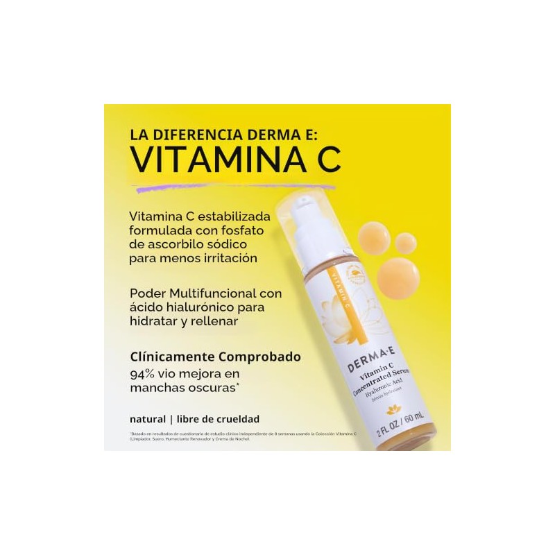 DERMA E Vitamin C Concentrated Serum 2oz