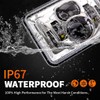 Z-OFFROAD 2pcs 60W 4x6 LED Headlights DOT Approved H4656 H4651