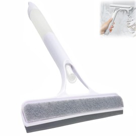 GROTOLY 3 in 1 Window Cleaning Scraper,White 3 in 1 Spray Squeegee,2025 All-Purpose Window Squeegee with Sprayer for Windows,Mirrors,Car Glass,Kitchen,Home