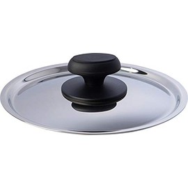 Miyazaki Seisakusho Jutoku Pot Lid for 7.1 inches (18 cm), Made in Japan, JN-18C