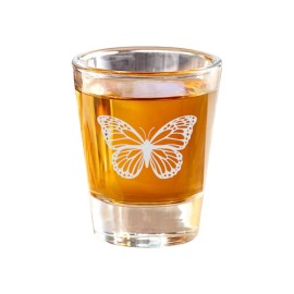 HipFlaskPlus 2oz Butterfly Shot Glass