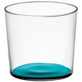 LSA International Coro Tumbler 10.5 fl oz Lagoon Assorted x 4, Blue