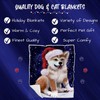 Shiba Inu Dog Blanket - Let it Snow - Super