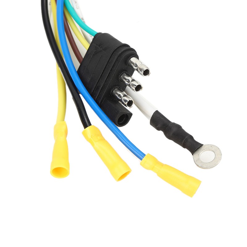 12V Trailer RV Connector 7 Way to 4 Way Hitch