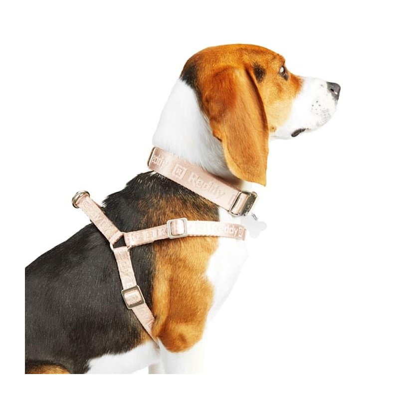 Reddy Jacquard Strap Dog Harness, Pink, Medium