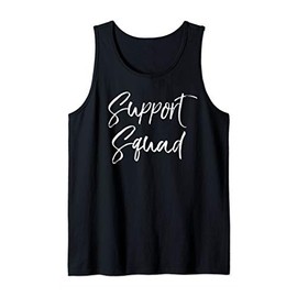 Matching Encouragement Gifts for Groups Cute Support Squad Tank Top