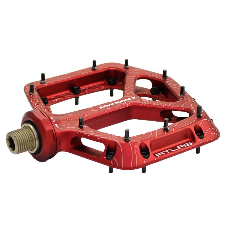 RaceFace Atlas Bike Platform Pedals, Red, RF2948