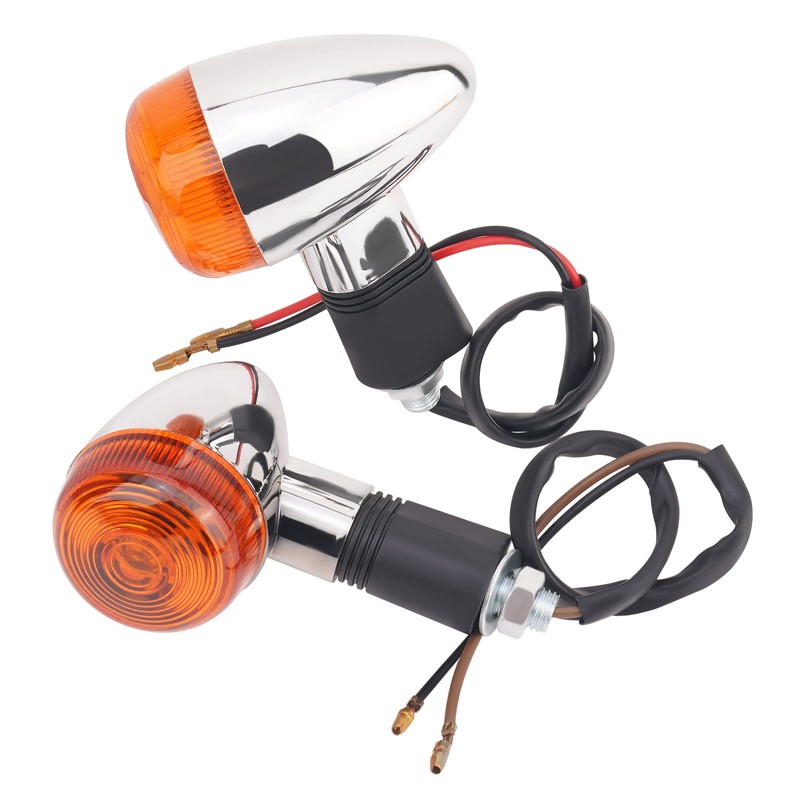 AHL Yamaha XV250 XV125 Motorcycle Turn Signal, 12 V, Set
