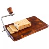 Totally Bamboo Acacia Wood Serving Board with Cheese Slicer