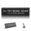 Funny Desk Signs for Office Women Men,Sarcastic Snarky Gift Prank