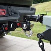 TOPTOW Trailer Hitch Tri-Ball Hitch Mount with Beast Tow Hook