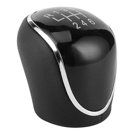 Gear knob, gear knob, comfortable plastic and leather, 6 gears for