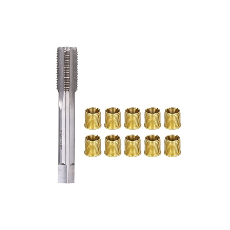 Spark Plug Hole Repair Tools Thread Repair Kit with 10