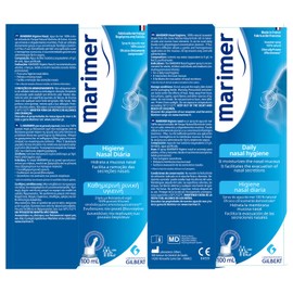 Marimer Daily Saline All Natural Seawater Nasal Spray (3 Packs),Sinus Rinse & Sinus Allergy Symptom Reliever 3.38 FL OZ (100 mL)
