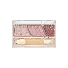 Cezanne Tone Up Eyeshadow 10 Berry Brown 2.6g Tri-Color Eyeshadow with Tip