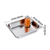 4 Pack 1/2 Size Stainless Steel Steam Table Pan 2.5