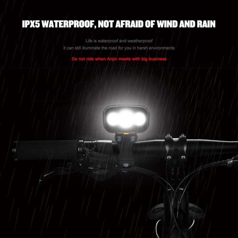 Bike Lights Front and Back Light USB Rechargeable Light for