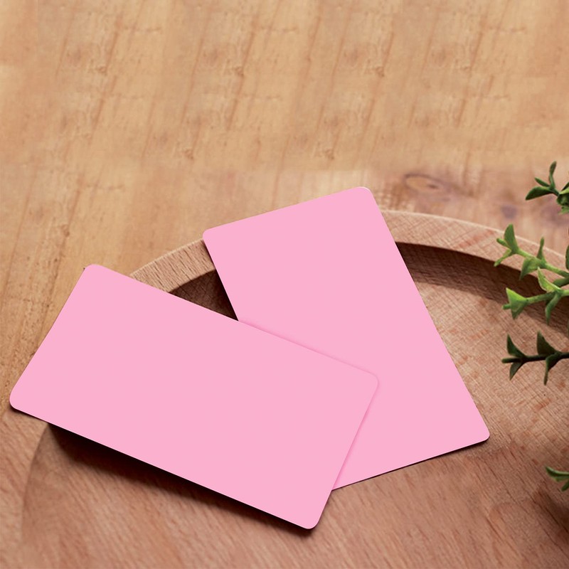VANRA Cards Plain Business Card Size Paper, Handwriting, Info Cards,