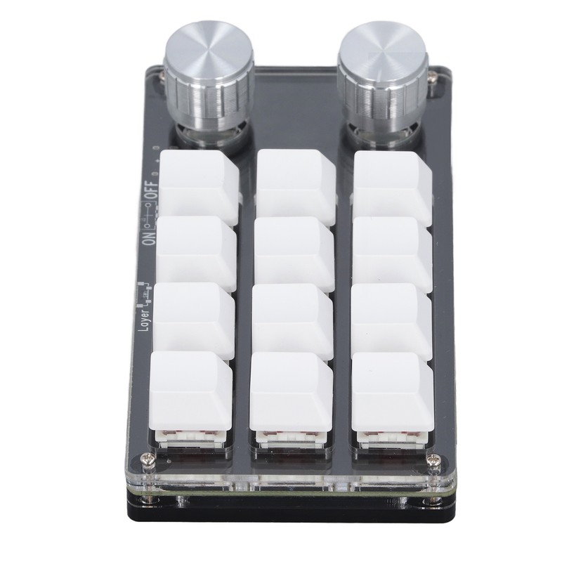 12 Key Knob Keyboard Programmable USB Dustproof Red Switch Mechanical
