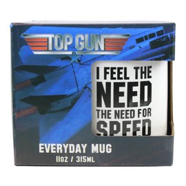 Toptoys2u Bargain Bundles Top Gun Maverick - Great Value Gift Quality Ceramic Mug Twin Pack - 315ml (Need for Speed & New Recruit)