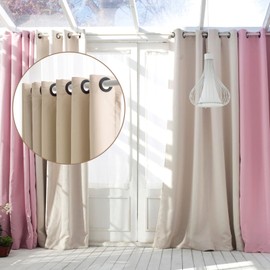 WCIC 32 Pieces Curtain Rings Curtains Eyelets Plastic Curtain Rings Curtain Eyelets Eyelet Fabric Eyelets Plastic Eyelets 40 mm DIY Rings for Window Curtain, Shower Curtain, Changing Room, Door