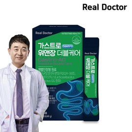 Real Doctor [리얼닥터] 가스트로AD 위앤장 더블케어 위건강 장건강 3.5g x 14포, 1개 Real Doctor Gastro AD Stomach & Intestine Double Care Stomach Health Intestinal Health 3.5g x 14 Packs, 1 Unit