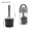 Durable Rubber Mallet Tool with Handle Essential Hammer for Radiators