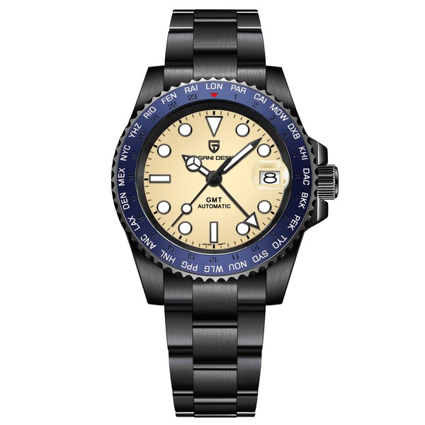 Pagani Design Men's Watch Automatic GMT TMI NH34 PD1758 Japan
