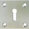Frelan Jedo Square Keyhole Cover Escutcheon 50mm x 50mm +