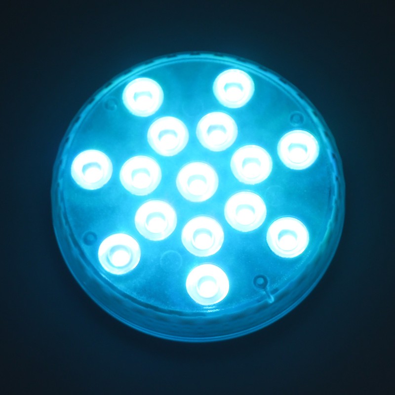 2PCS Submersible Pool Light with Remote Control Magnetic Suction Cup